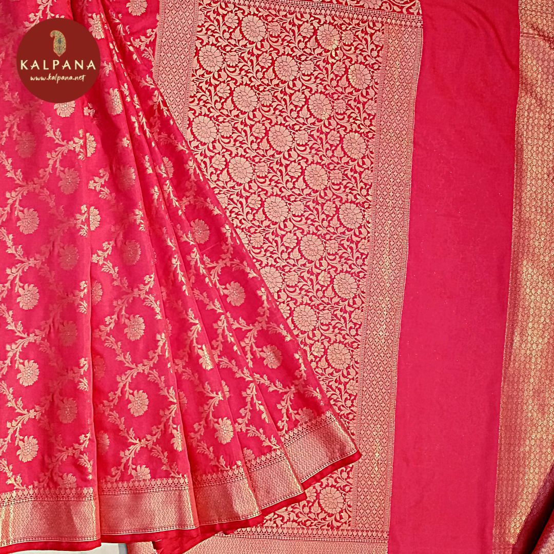 Woven Blended SICO Cotton Saree with All Over Jaal and Zari Border. The Palla is Woven Zari. It comes with Self Colored Brocade Unstitched Blouse with . Perfect for Multi Occasion Wear. Recommended for Festive season(s). Dry Clean Only
Saree 5.4 mts
Blouse 0.8 mts
Country Of Origin:India
Weight: 500 gms