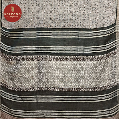 Printed Blended Linen Saree