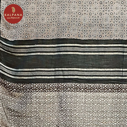 Printed Blended Linen Saree