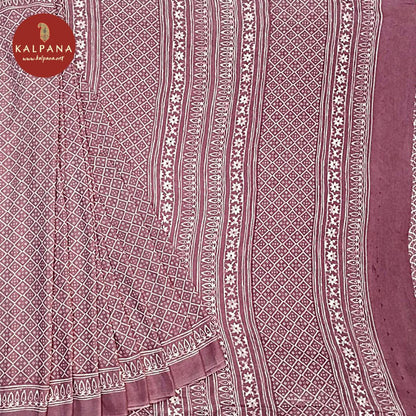 Printed Pure Cotton Saree with All Over Printed and Printed Border. The Palla is Printed. It comes with Self Colored Printed Unstitched Blouse with . Perfect for Multi Occasion Wear. Recommended for Festive season(s). Dry Clean Only
Saree 5.4 mts
Blouse 0.8 mts
Country Of Origin:India
Weight: 500 gms