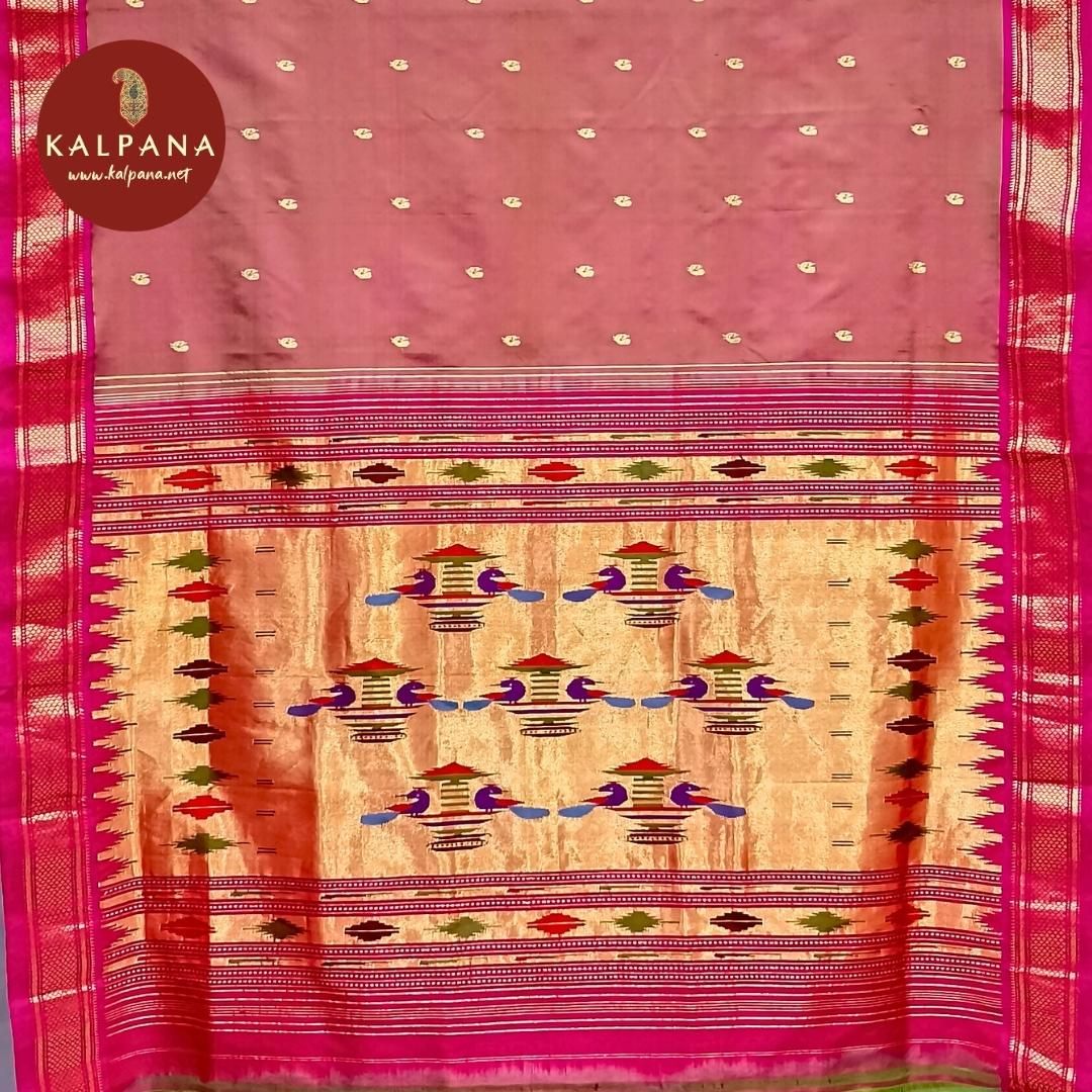 Paithani Handloom Pure Silk Saree