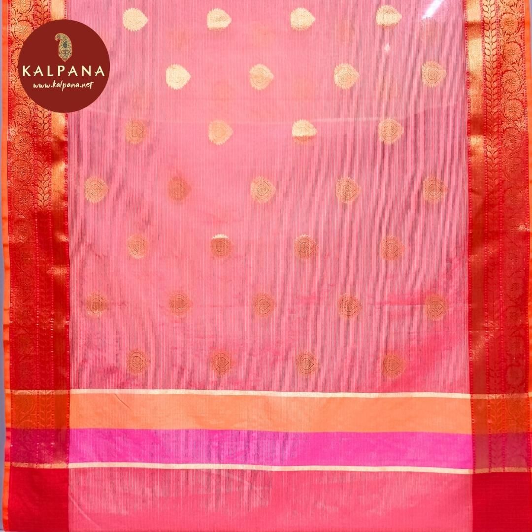 Banarasi Woven Blended Silk Kota Saree