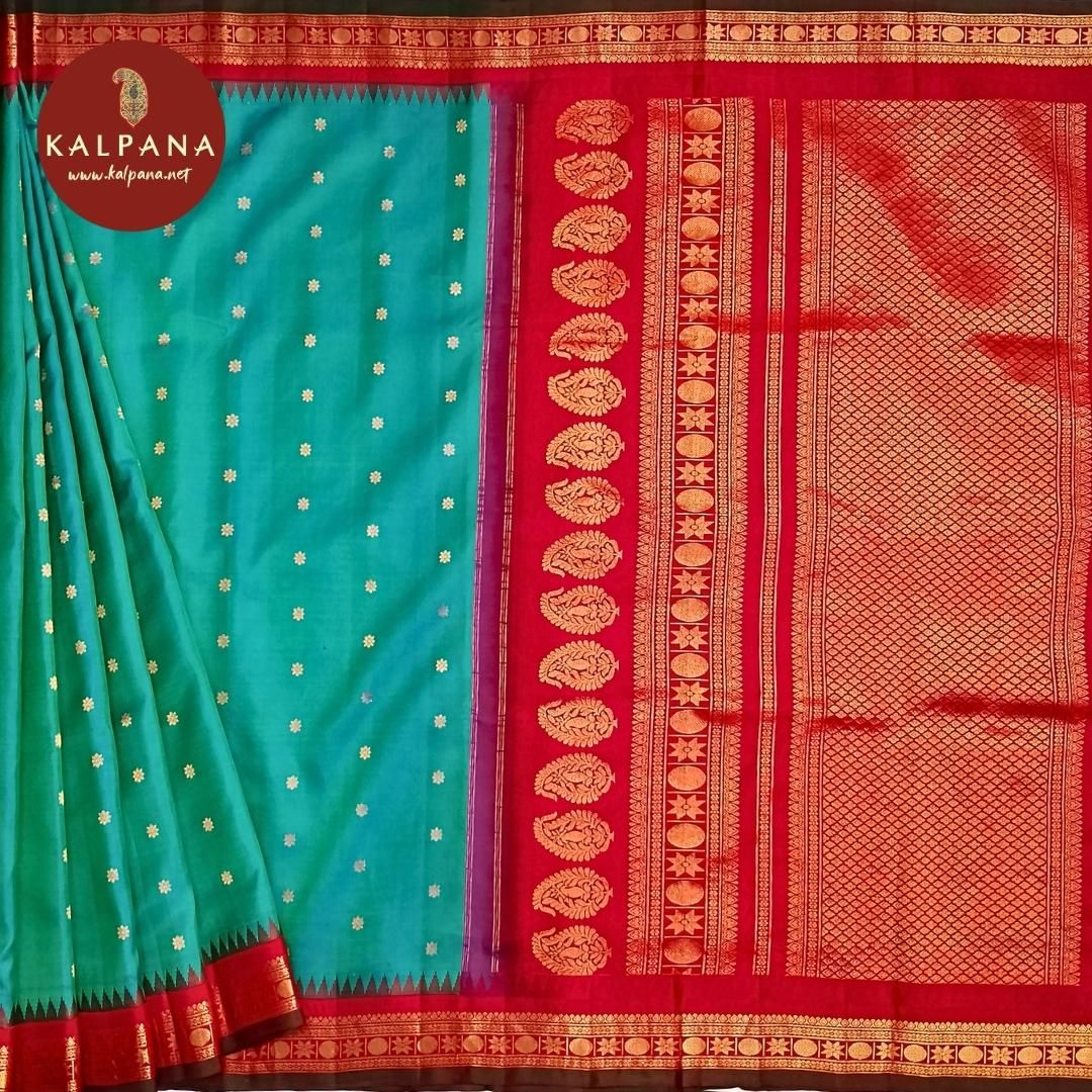 Gadwal Handloom Pure Silk Saree