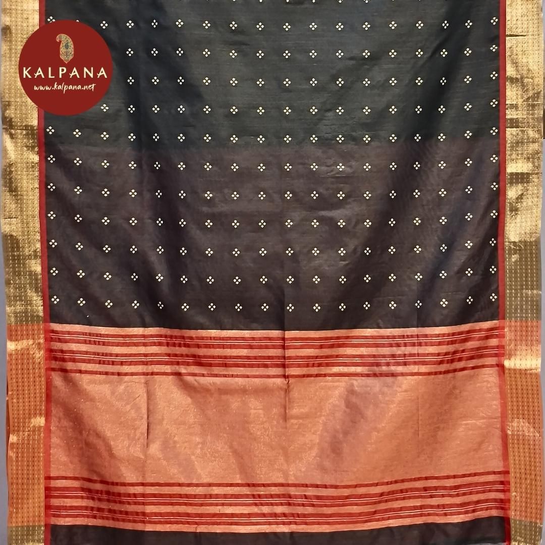 Woven Blended Tussar Silk Saree