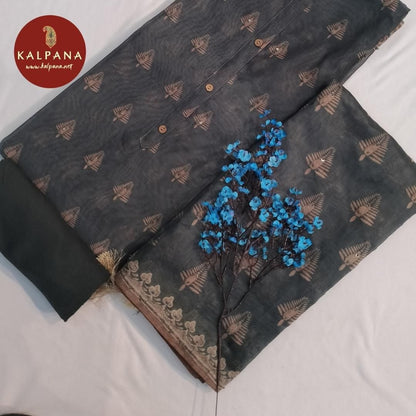 Shirt: Grey Coloured Embroidery SICO Cotton Unstitched Suit.
Dupatta: Grey Color Printed SICO Cotton Border.
Bottom: Grey SICO Cotton Bottom.
Perfect for Semi,Formal,Wear. 
Recommended for winter season(s). Dry Clean Only
Shirt Fabric: 2.5 mts
Salwar Fabric: 2.4 mts
Dupatta: 2.4 mts
Country Of Origin:India
Weight: 500 gms