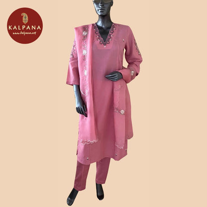 Top : Parsi Gara Princess Line Pure Linen Shirt with Front Embroidery. The Neckline is Embroidered
Dupatta: It comes with Self matched Rose Pink color Embroidered Parsi Organza Dupatta.
Bottom : The Cotton Satin Pant is Rose Pink.
Perfect for Semi Formal Wear. Recommended for Summer season(s). Dry Clean Only
Country Of Origin:India
Weight: 750 gms