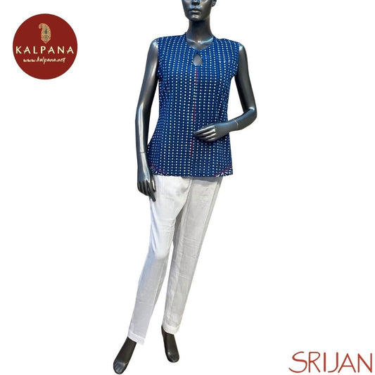 Indigo A Line Pure Cotton Top. Perfect for Semi Formal Wear. Recommended for Summer season(s). Dry Clean Only
Country Of Origin:India
Weight: 300 gms